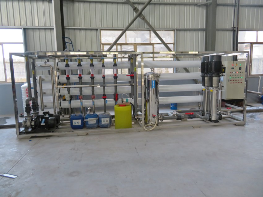 工业反渗透去离子水设备,大型锅炉反渗透除盐水处理设备