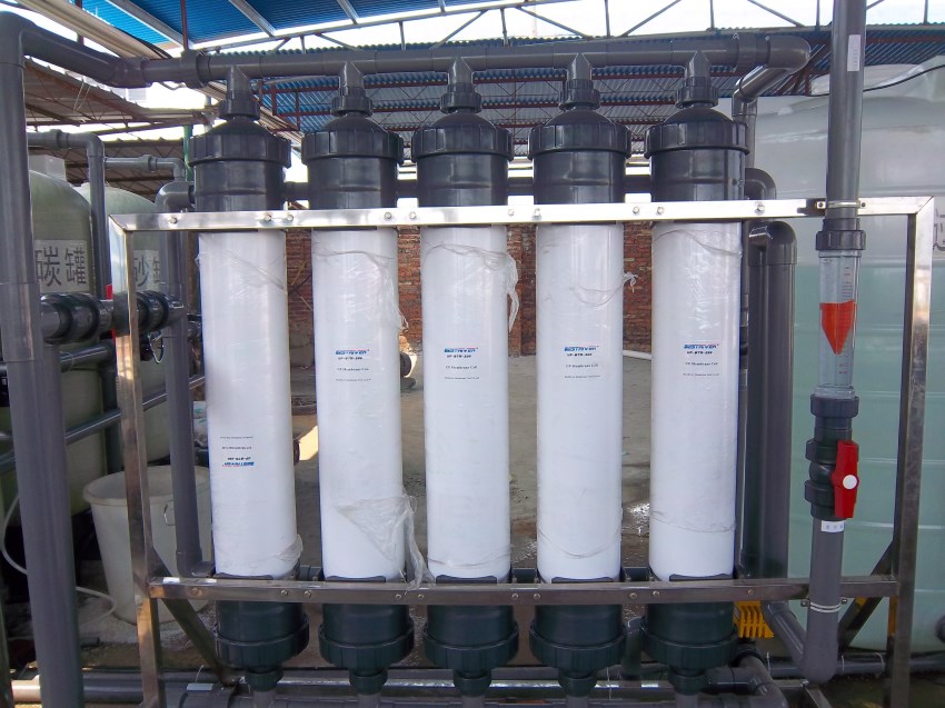 10T/H 超滤水处理系统 中水回用超滤装置