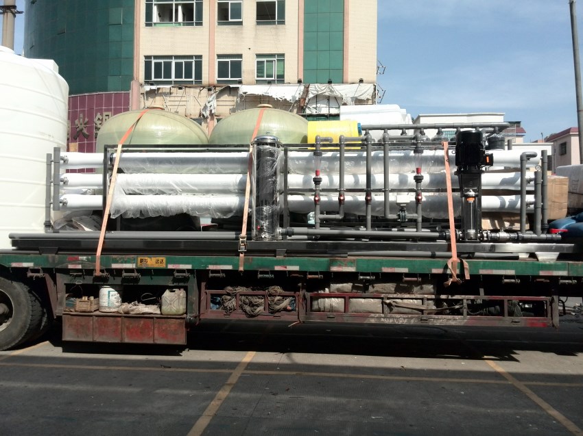 东莞水处理设备,20T/H废水反渗透除盐处理装置