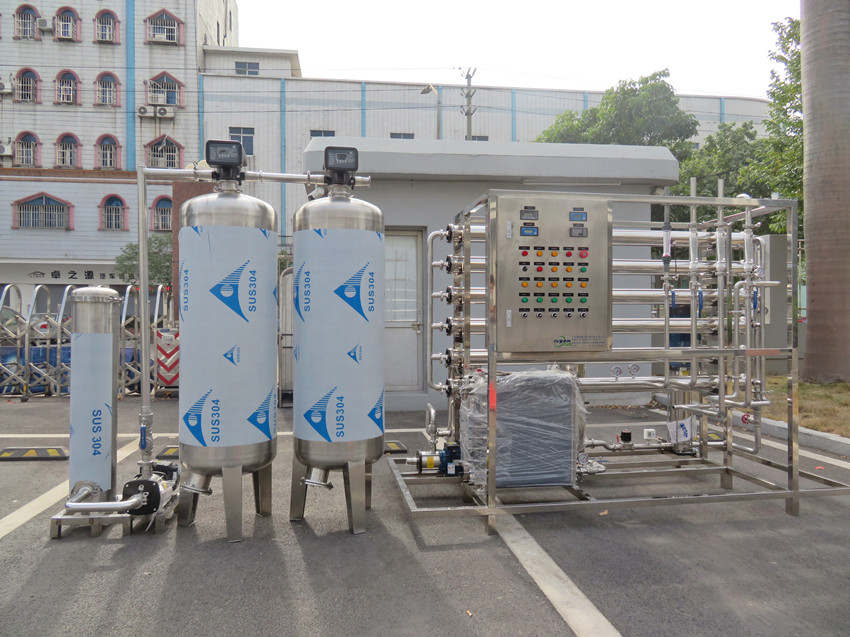 3T/H一级RO反渗透+EDI去离子水装置,进口西门子EDI超纯水设备