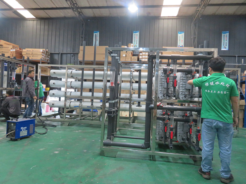 双级反渗透加EDI设备/一级反渗透EDI超纯水制取设备