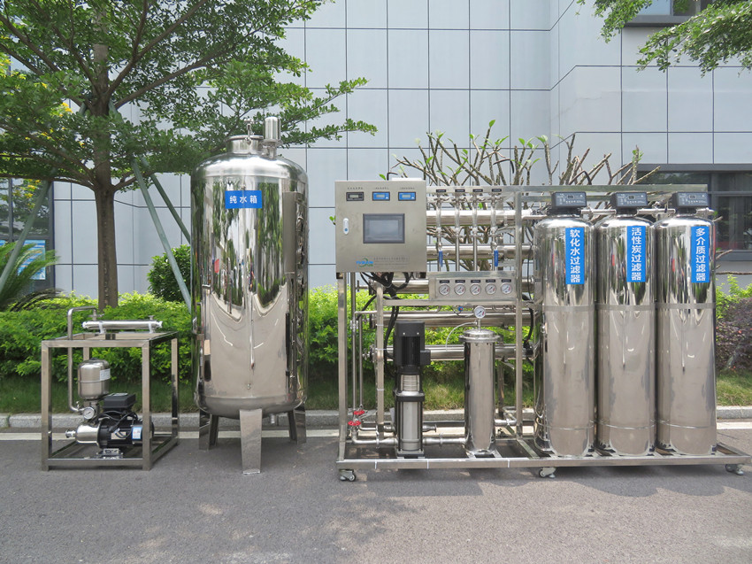 500L/H全自动二级反渗透纯化水设备