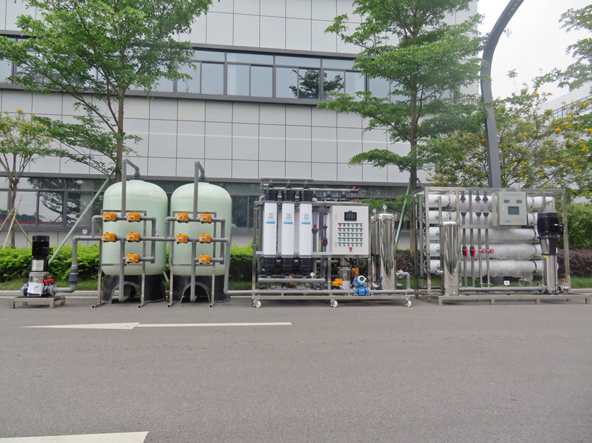 200T/D废水回用水处理系统_中水回用反渗透膜处理