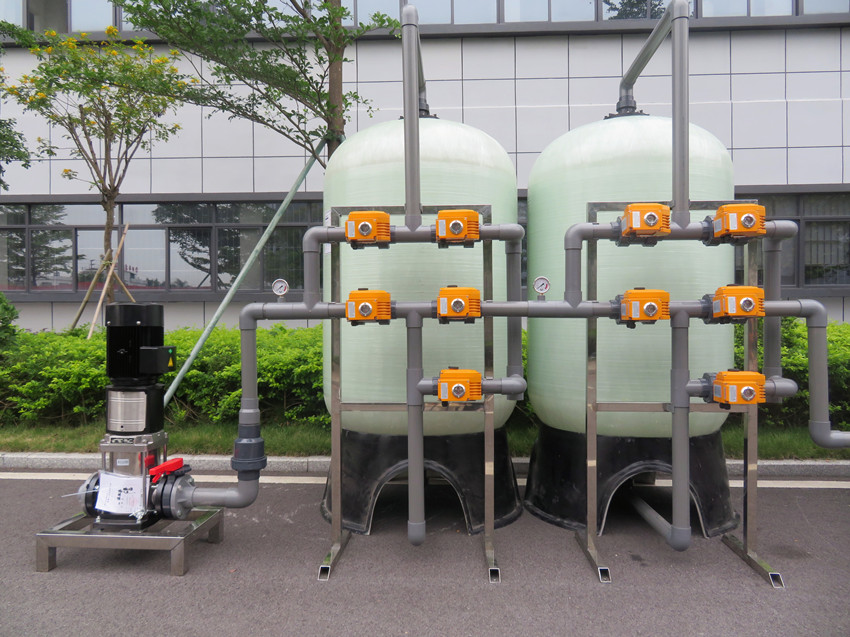 20T/H地下水净化设备_泥沙过滤器