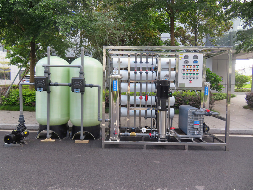 5T/HRO反渗透+EDI去离子水设备_浙江超纯水设备