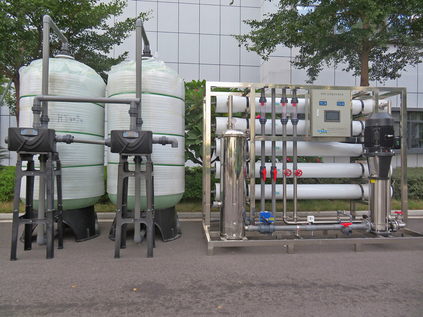 10吨/小时反渗透净水水设备,印染厂用反渗透软化水设备