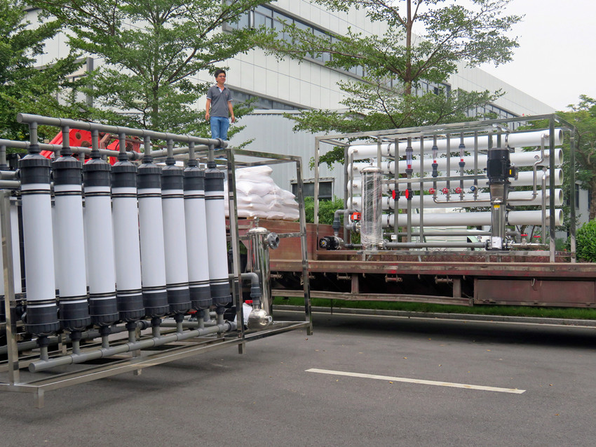 400吨/天超滤+反渗透废水深度处理回用水装置