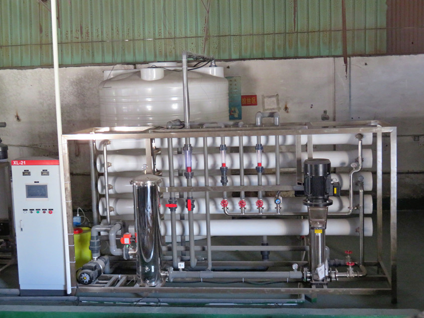 20吨/小时PLC全自动控制一级反渗透设备_大型纯水系统