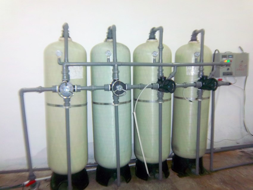 1T/H离子交换水处理设备/阴阳离子交换树脂设备/DI离子设备